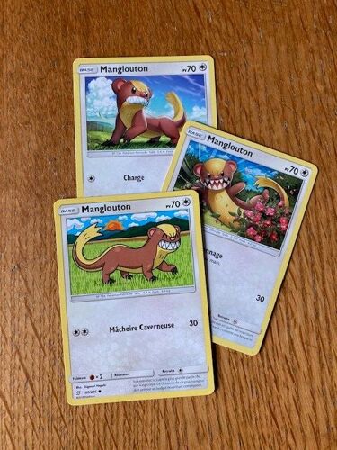 (2305) 3x Manglouton (Pokemon)