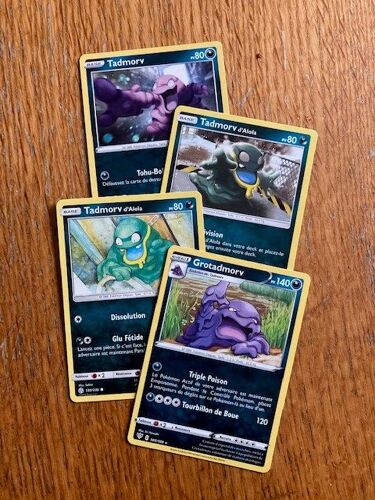 (1269) Tadmorv + 2x Tadmorv D'alola + Grotadmorv (Pokemon)