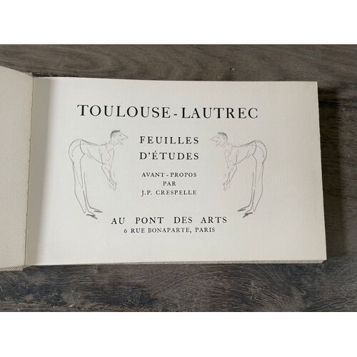 Toulouse Lautrec Feuilles D'études