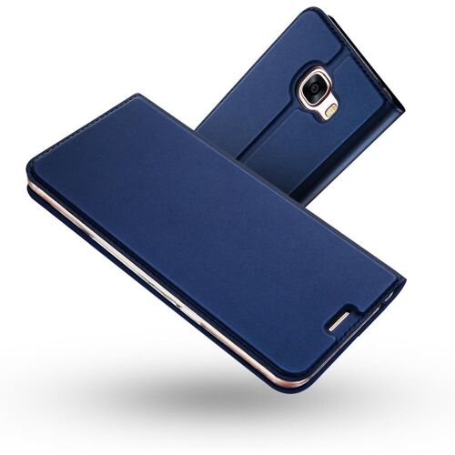 Coque Galaxy A3 2017, Ultra Mince En Cuir Pu Premium Housse À Rabat Portefeuille Coque Étui De Protection Bumper Folio À Clapet Avec [Fente Pour Carte] Pour Samsung Galaxy A3 2017 [WKE04250]