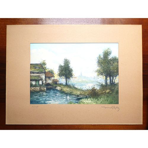 Gravure De Manuel Robbe