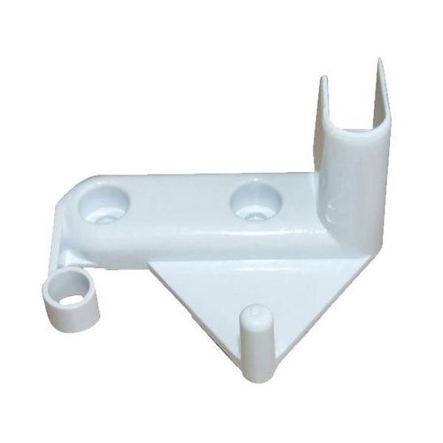 Butoir blanc gauche du portillon Réfrigérateur congélateur (C00075599 INDESIT ARISTON HOTPOINT SCHOLTES)