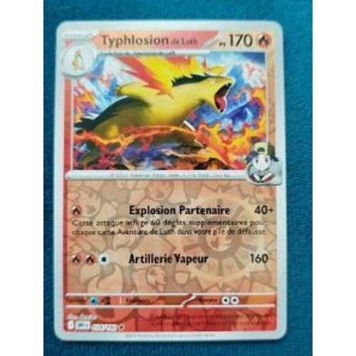 Pokémon Typhlosion De Luth 034 / 182 Reverse Ev10 Rivalités Destinées
