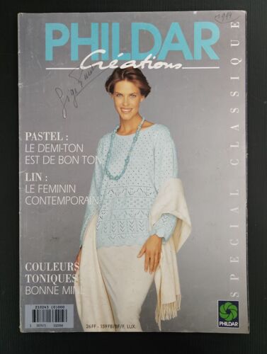 Revue Phildar Créations N° Couleurs Toniques Bonne Mine
