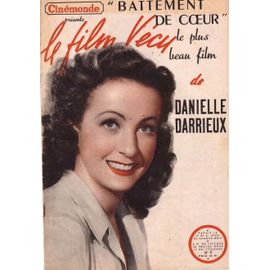 Cinémonde Présente Le Film Vécu N° 9 _ 1950 _ Danielle Darrieux Et Claude Dauphin Dans "Battement De Coeur" ; Film De Henri Decoin ; Production Ciné-Alliance