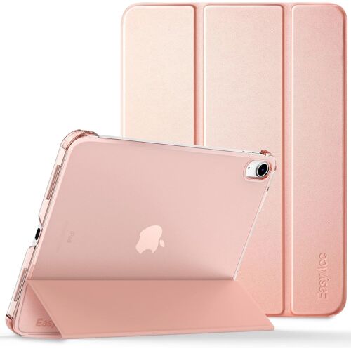 Tianyi-Coque Pour Ipad A16 11ème 2025 11 Pouces/Ipad 10ème Génération 10,9 Pouces 2022, Ultra Fin Étui De Protection Translucide Mat Avec Fonction Réveil/Sommeil Automatique, Or Rose