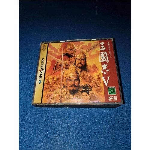 Romance Of The Three Kingdom V 5 Sega Saturn J Jap Japan