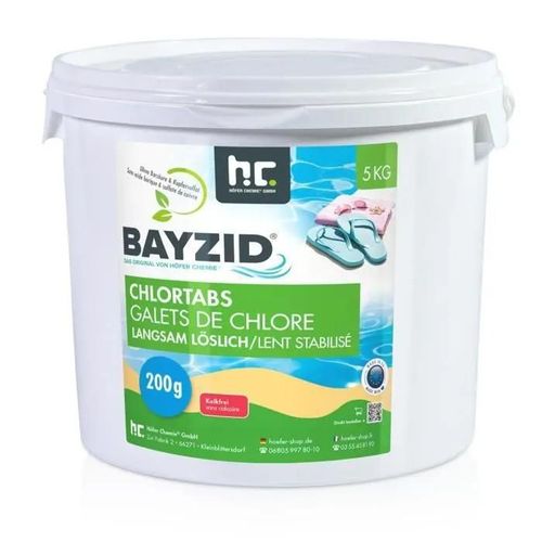 Galets de chlore lent - Marque - Modèle - Désinfection régulière - 1 x 5 kg