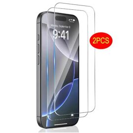 Lot De 2 Verre Trempé Pour Iphone 16 Pro (6,3)