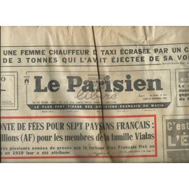 Le Parisien Libéré 25/11/1965 Onze Mineurs Tués À Carmaux - Annie Girardot - Marie Laforêt - Fred Astaire - Michèle Morga & Yann Arthus - Pierre Perret - Jean-Jacques Debout - Hallyday - Enrico Macias