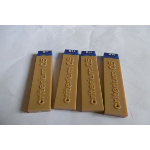 Étui De 12 Mines 0.5mm " 6h " Pour Tous Porte Mines 0.5mm Criterium 7505 Lot De 4 Étuis