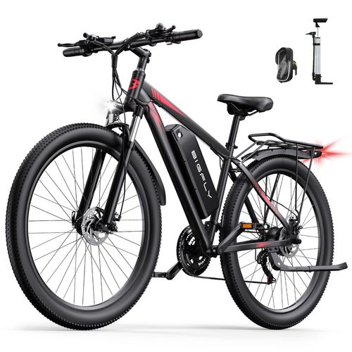 Vélo Électrique Bigfly C29 Ultra, Moteur 250w + Batterie 48v 15ah, Fourche Avant Réglable, Transmission 21 Vitesses.