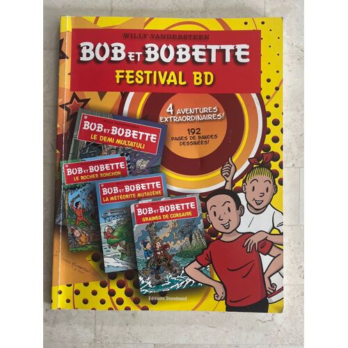 Bob & Bobette - Festival Bd - 4 Aventures Extraordinaires ! Par Willy Vandersteen 