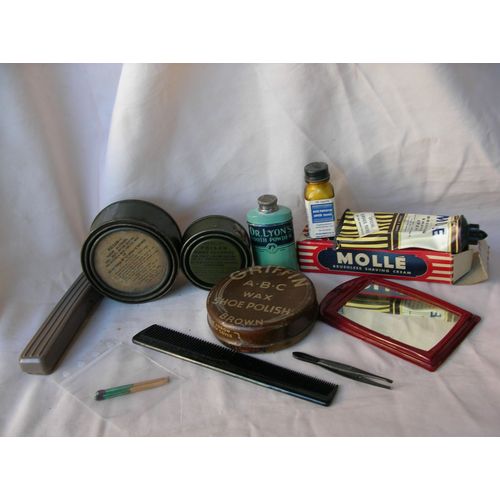Ww2 Us Lot De 11 Éléments D'Hygiène/Divers Du Soldat Militaire Américain ( 39-45 ) Lot 10