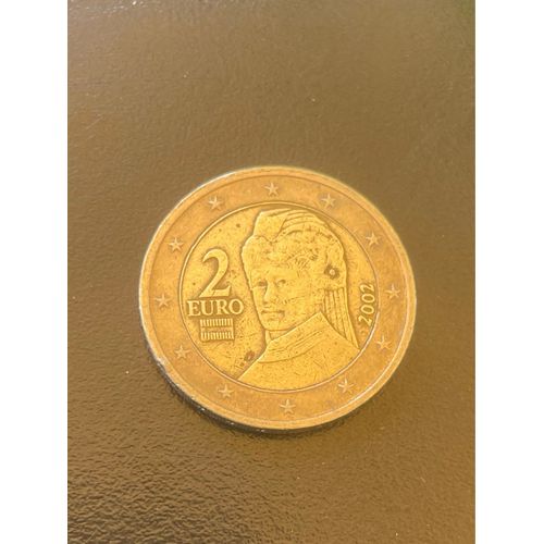 Pièce 2 Euros Bertha Von Suttner, Autriche 2002