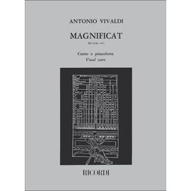 Antonio Vivaldi - Magnificat - Solistes, Choeur A 4 Voix Mixtes Et Orchestre - Éditions Ricordi