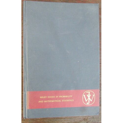 Wiley Series In Probability And Mathematical Statistics