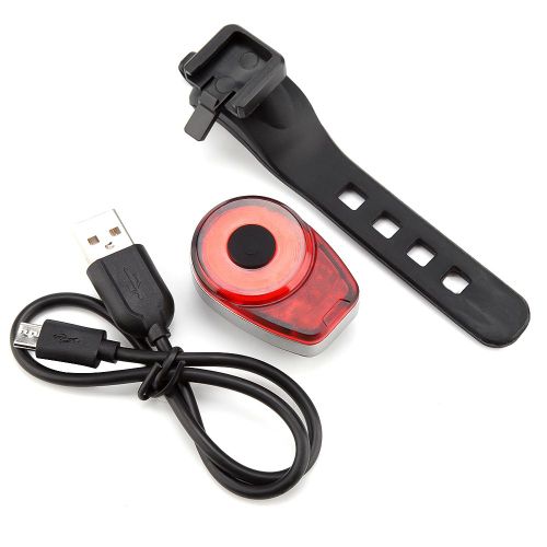 Hjlian Feu Arriere De Velo Lumineux Rechargeable Par Usb, Feu Arriere De Velo A Led Rouge Pour La Securite Du Cyclisme