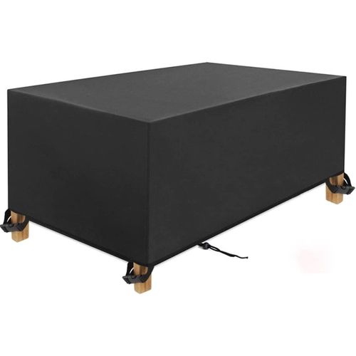 Housse De Table De Jardin Rectangulaire Durable 180 X 100 X 75 Cm ¿ Tissu Oxford 420d Avec Protection Uv Pour L'extérieur