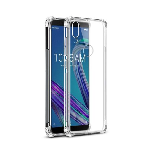 Etui Transparent Pour Asus Zenfone Max Pro M2 Zb631kl Coque Coque Gel De Protection En Tpu Coque Gel Invisible Bumper Avec Bords Renforcés Smartphone 2019 - Accessoires Pochette Xeptio Case