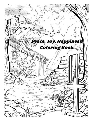 Peace, Joy And Happiness Coloring Pages