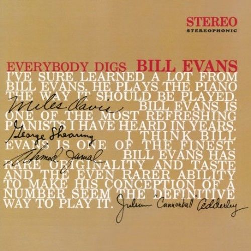 Bill Evans - Everybody Digs Bill Evans [Vinyl Lp] Colored Vinyl, Ltd Ed, 180 Gram, Rmst, Spain - Import