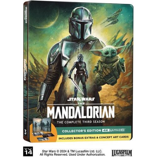 The Mandalorian: The Complete Third Season [Ultra Hd] 4k Mastering, Steelbook, Subtitled, Bilingual Packaging