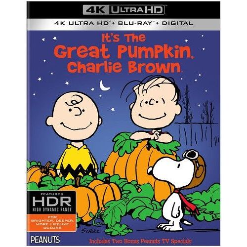 Peanuts - It's The Great Pumpkin, Charlie Brown [Ultra Hd] With Blu-Ray, 4k Mast