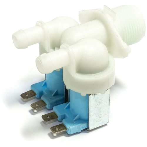 Electrovanne pour lave-linge 2 voies - 180° - diam. 12 mm Beko 8053190541848