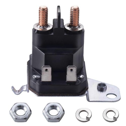 Tondeuse à gazon autoportée à relais solénoïde de démarreur 12V compatible avec Cub Cadet XT1 XT2 Enduro RZT LT1 ZT1 ZT2 MTD Troy-Bilt Craftsman Yard Man Machines Zero T