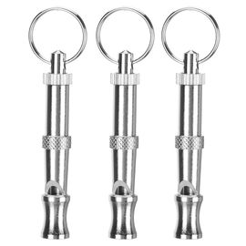 Hjlian Sifflet D'entrainement Ultrasonique Pour Pigeons, 3 Pieces, En Alliage D'aluminium, Outil D'entrainement Pour Perroquets