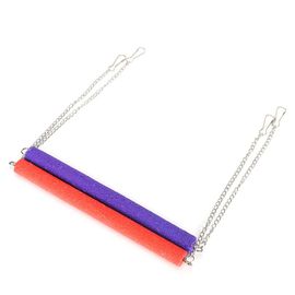Hjlian Lot De 2 Balancoires Suspendues Pour Perroquets, Jouets Naturels Non Toxiques A Macher, Revetement Mat