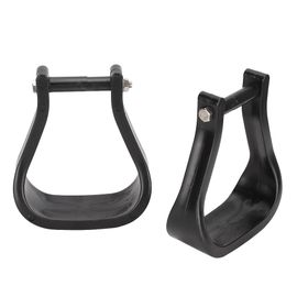 Hjlian 1 Paire D'etriers De Selle Western En Plastique Durable, Equipement D'equitation Confortable Et Sur
