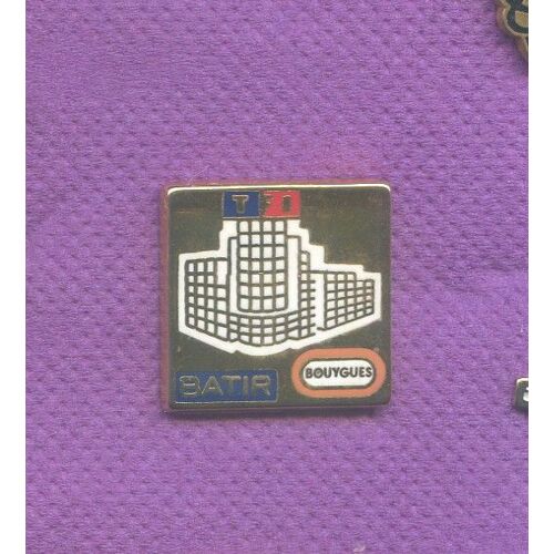 Rare Pins Bouygues Television Tf1 Zamac Sofrec L365