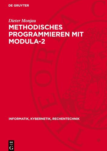Methodisches Programmieren Mit Modula-2