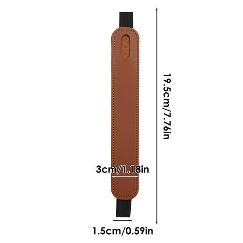 Juste Extérieure En Cuir De Cheval Pour Stylet Tactile De Tablette,Housse De Protection Pour Stylet,Portable,1 Et 2- Dark Brown