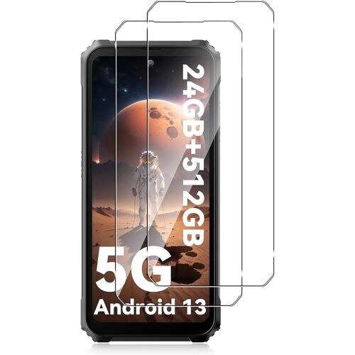 Verre Trempé Pour Blackview Bl8000 5g [2 Pièces], Protection Écran [9h Dureté] Film Vitre En Trempé, Sans Bulle, Anti Rayures, 0.33mm Hd Transparente Vitre Trempé[Tre892027]