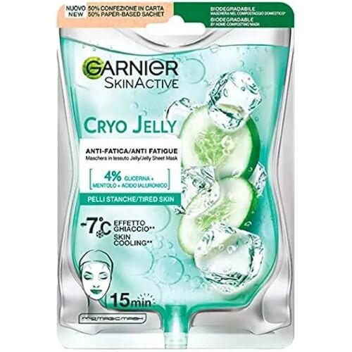 Masque En Tissu - Garnier - Hyaluronic Cryojelly - Anti-Fatigue - 5 Gr - Vegan 