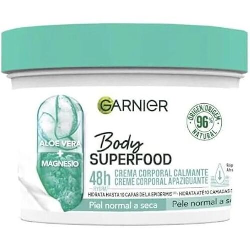 Crème Corporelle - Garnier - Body Superfood - 380 Ml - Hypoallergénique - Tous Types De Peau