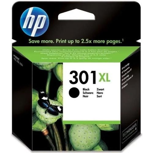 HP 301XL - cartouche d'encre haute capacité - noir (CH563EE) 301 XL