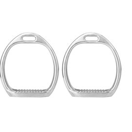 Hjlian Paire D'etriers Legers En Aluminium Pour Enfants, Selle D'equitation Pour Sports Equestres