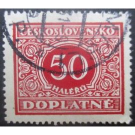 Tchecoslovaquie Taxe N°60 Oblitéré