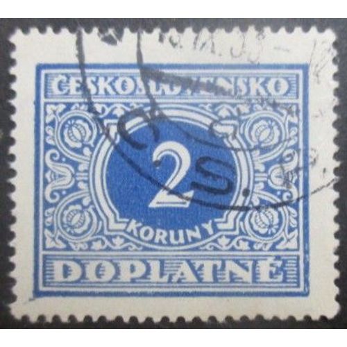 Tchecoslovaquie Taxe N°63 Oblitéré