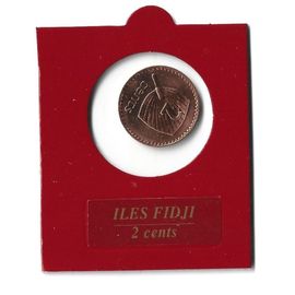 Pièce Fidji 2 Cents 1992