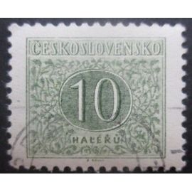 Tchecoslovaquie Taxe N°93 Dentelé 11,5 X 11 Oblitéré
