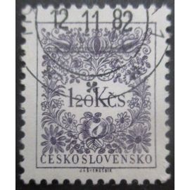 Tchecoslovaquie Taxe N°98 Dentelé 11,5 X 11 Oblitéré