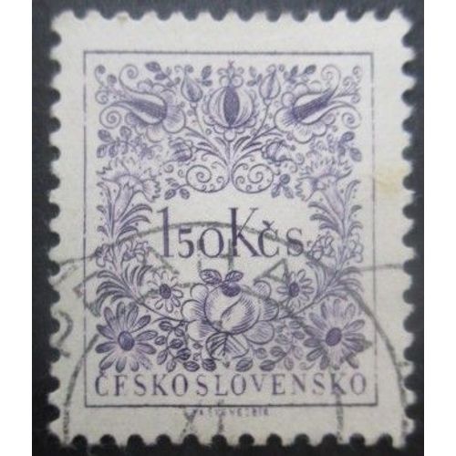Tchecoslovaquie Taxe N°99 Dentelé 11,5 X 11 Oblitéré