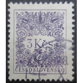 Tchecoslovaquie Taxe N°100 Dentelé 11,5 X 11 Oblitéré