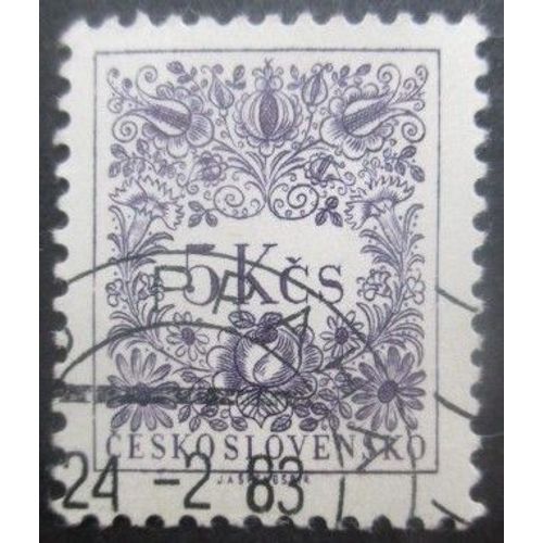 Tchecoslovaquie Taxe N°101 Dentelé 11,5 X 11 Oblitéré