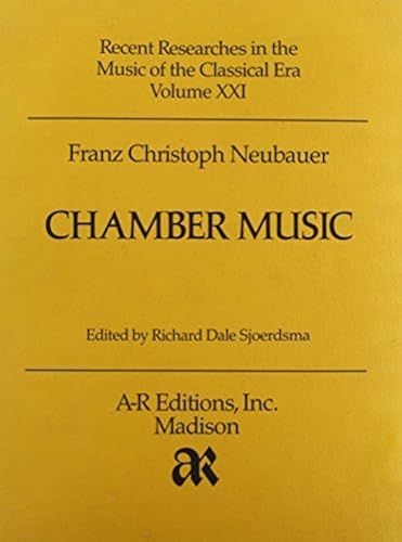 Chamber Music (Recent Researches In The Music Of The Classical Era 014-0086)